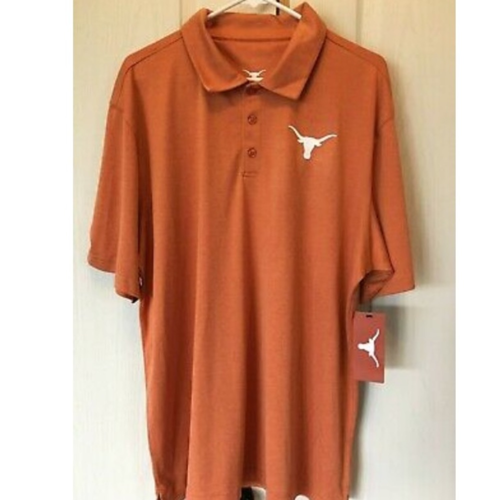 Men’s (Sm) Authentic Apparel Texas Longhorns Polo